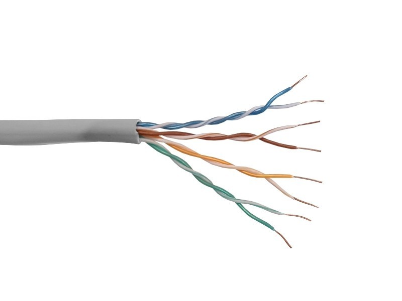 Кабель U/UTP Cat 5е PVC нг(А)-LSLTx 4х2х0,52 200м