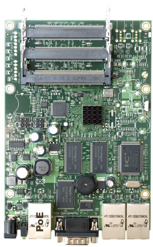 Маршрутизатор без корпуса MikroTik RB433