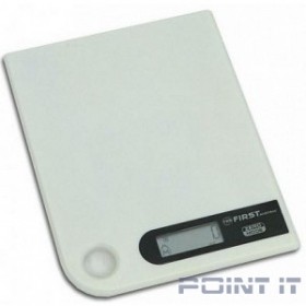 FIRST FA-6401-1-WI Весы кухонные, электронные, пластик, 5 кг, белый