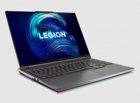 Ноутбук LENOVO Legion 7 16ARHA7 16&quot; 2560x1600/AMD Ryzen 7 6800H/RAM 16Гб/SSD 512Гб/Radeon RX 6700M 10GB/ENG|RUS/без ОС Storm Grey 2.53 кг 82UH0040RM