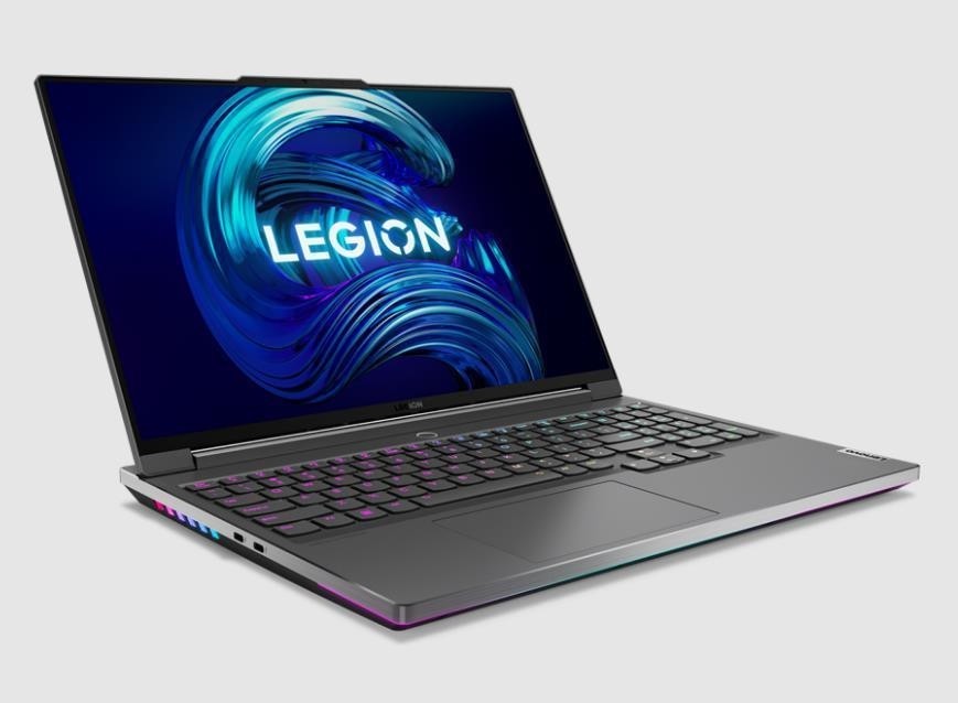 Ноутбук LENOVO Legion 7 16ARHA7 16" 2560x1600/AMD Ryzen 7 6800H/RAM 16Гб/SSD 512Гб/Radeon RX 6700M 10GB/ENG|RUS/без ОС Storm Grey 2.53 кг 82UH0040RM