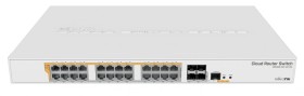 PoE коммутатор MikroTik CRS328-24P-4S+RM