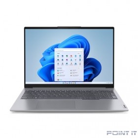 Ноутбук Lenovo ThinkBook 16 G6 IRL [21KH00JTAK] (КЛАВ.РУС.ГРАВ.) Grey 16&quot; {WUXGA IPS i3-1315U/8GB/512GB SSD/DOS/+Bag}