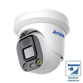 AC-IDV512DA - купольная IP видеокамера 5Мп с &amp;#171;тревогой&amp;#187;, с совмещенной подсветкой