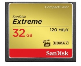 Карта памяти COMPACT FLASH 32GB SDCFXSB-032G-G46 SANDISK