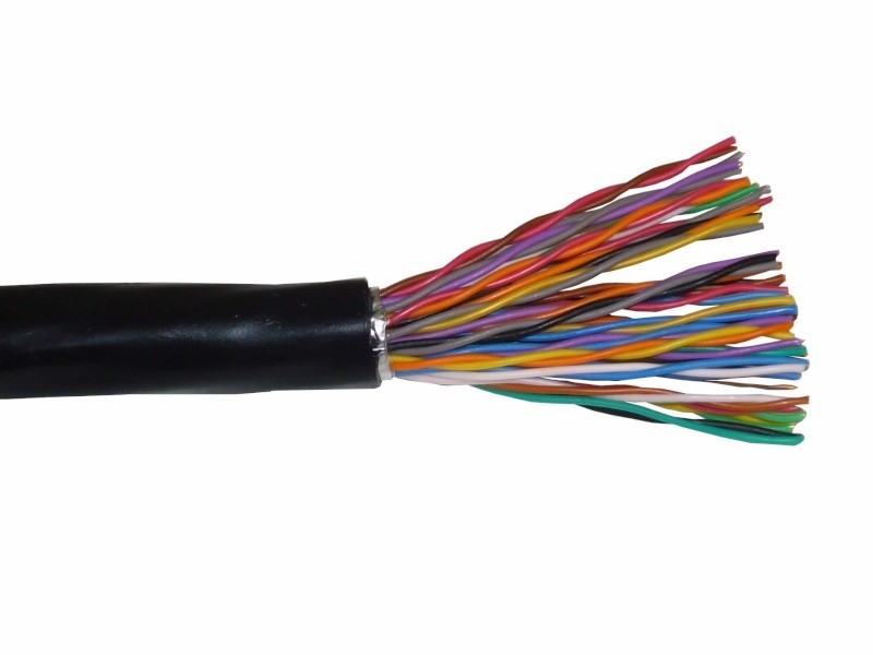 Кабель LC FTP25 cat.5, , 0,45мм, наружный, черный 20м