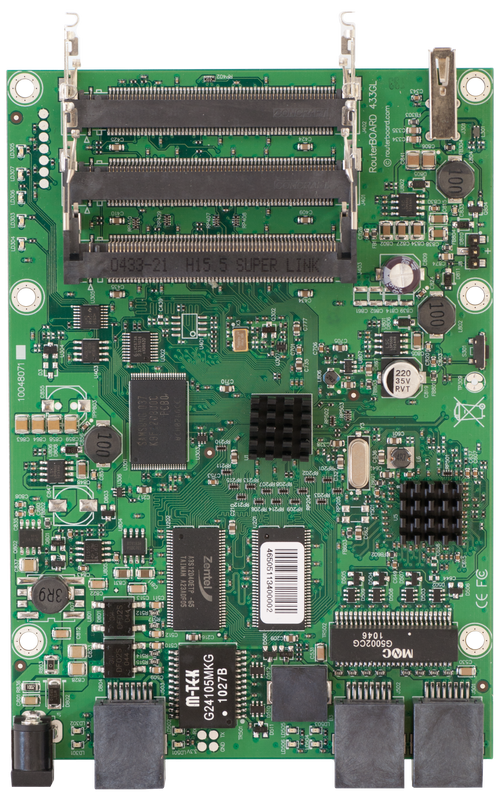 Маршрутизатор без корпуса MikroTik RB433UAHL