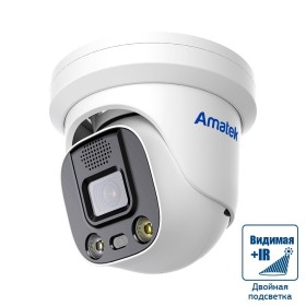 AC-IDV512DA - купольная IP видеокамера 5Мп с &amp;#171;тревогой&amp;#187;, с совмещенной подсветкой