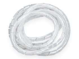 Лента спиральная монтажная пластиковая d24мм (бандаж для кабеля), 5м, NETKO Optima