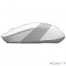 Мышь беспроводная A4Tech Fstyler FG10 , белый/серый , оптическая, 2000dpi , USB, 4 кнопки