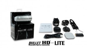 Экшн камера (видеорегистратор) Bullet 720p 1280*720 25fps, microSD, разъем USB 5pin, серебряный EOL