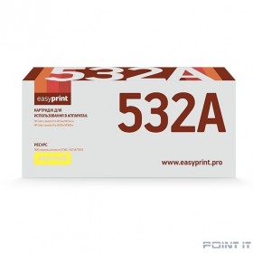 Easyprint CF532A Картридж LH-CF532A для HP CLJ Pro M154a/M154nw/M180n/M180fw (900стр.) жёлтый, с чипом