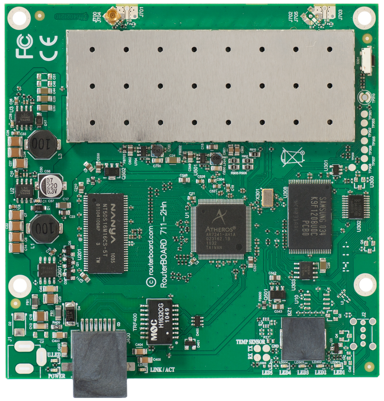 Беспроводной маршрутизатор без корпуса MikroTik RB711-2Hn