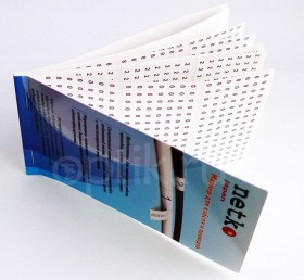 Книжка (блокнот) с наклейками для маркировки кабеля, 11стр (цифры 0-9 и страница для заметок) Netko