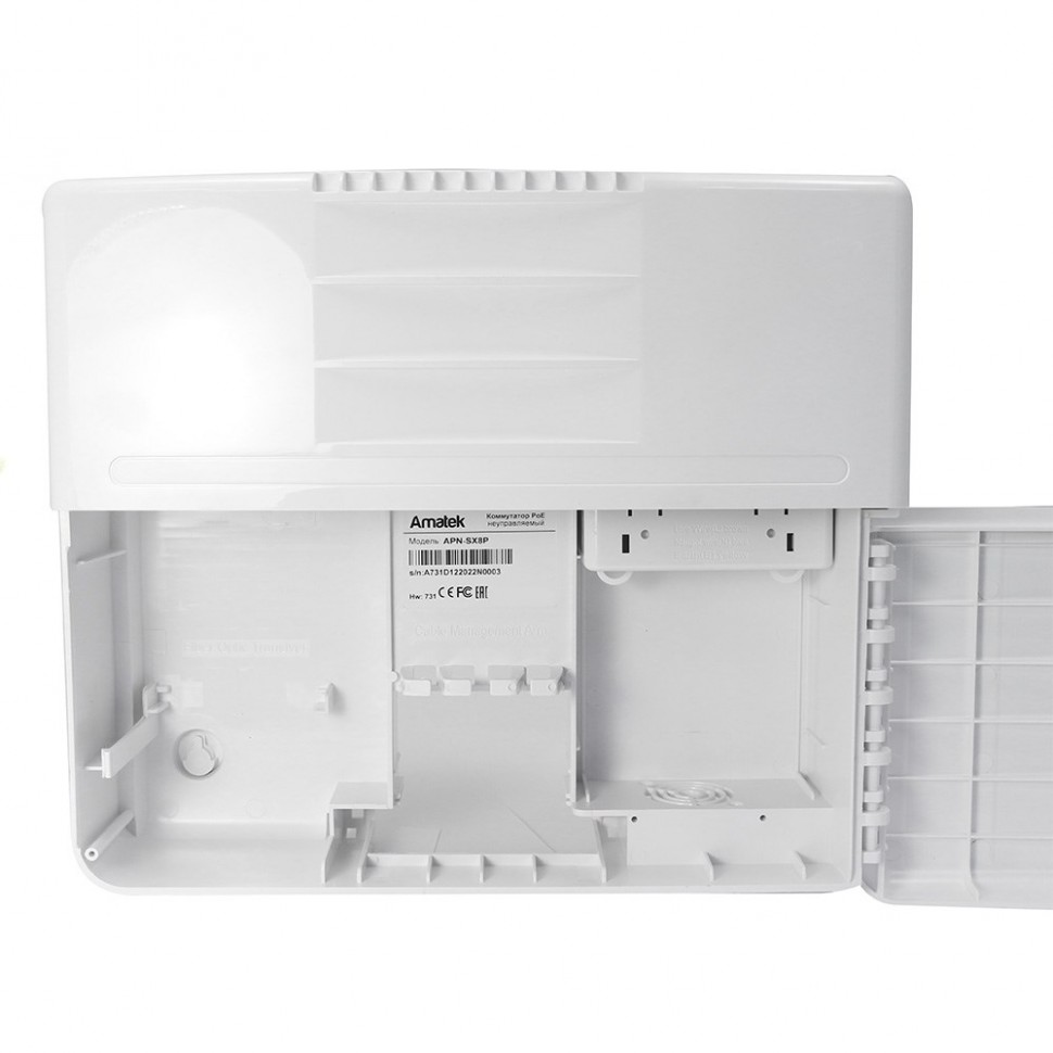 APN-SX8P – 10-портовый уличный коммутатор PoE до 115Вт