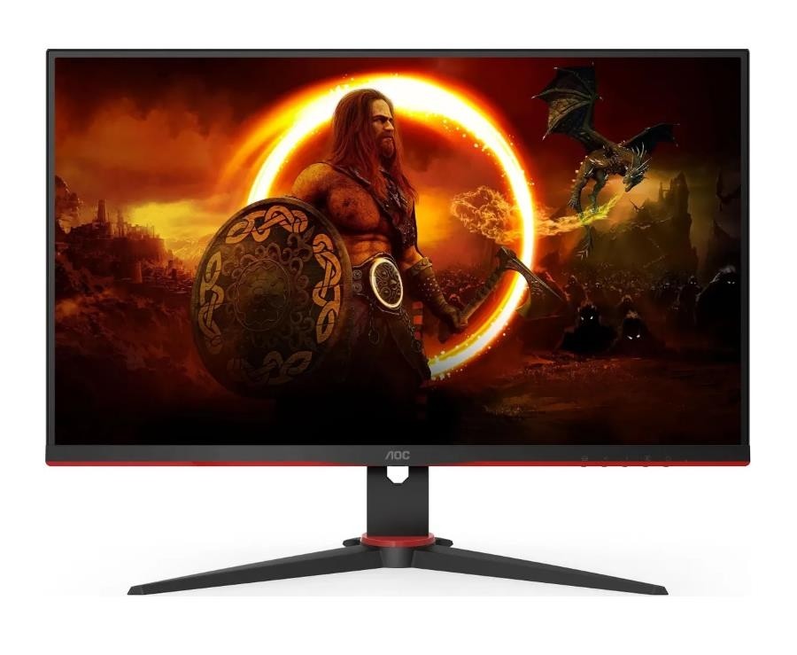 ЖК монитор AOC Q27G2E/27"/VA/2560x1440 16:9/155 Гц/250/3000:1 Matte/1 мс/да/черный/6.96 кг Q27G2E