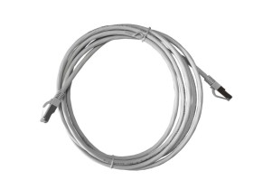 Патч-корд FTP4 cat.6, литой коннектор, серый, LSZH, NETKO Expert CKC