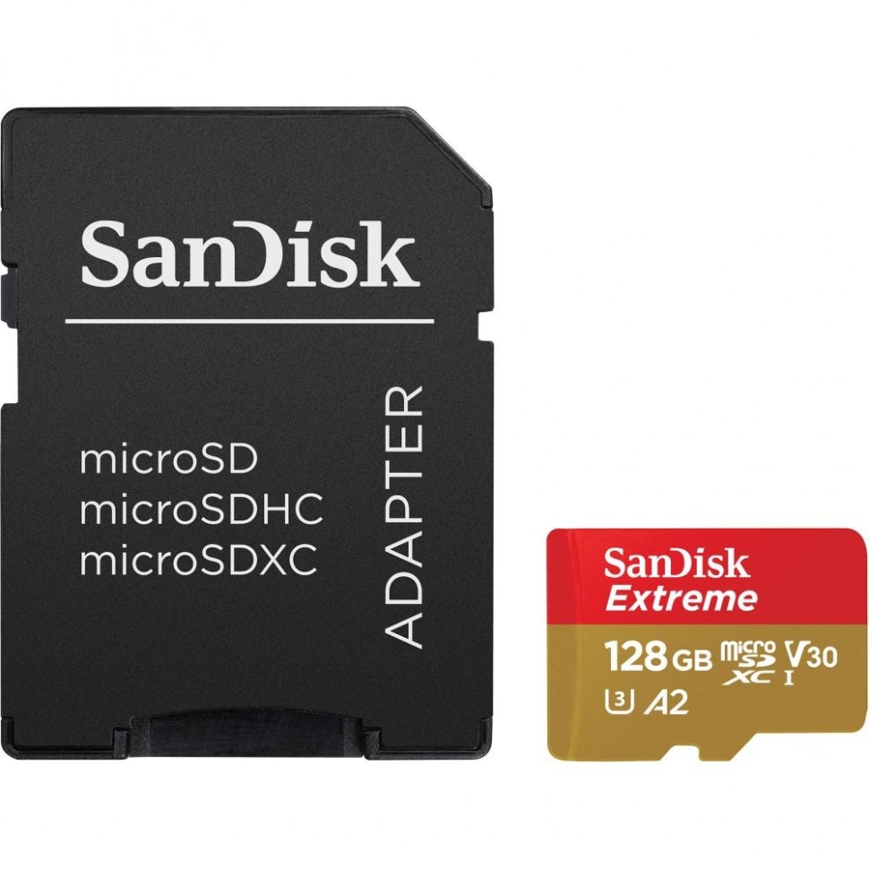 Карта памяти MICRO SDXC 128GB UHS-I W/A SDSQXA1-128G-GN6MA SANDISK