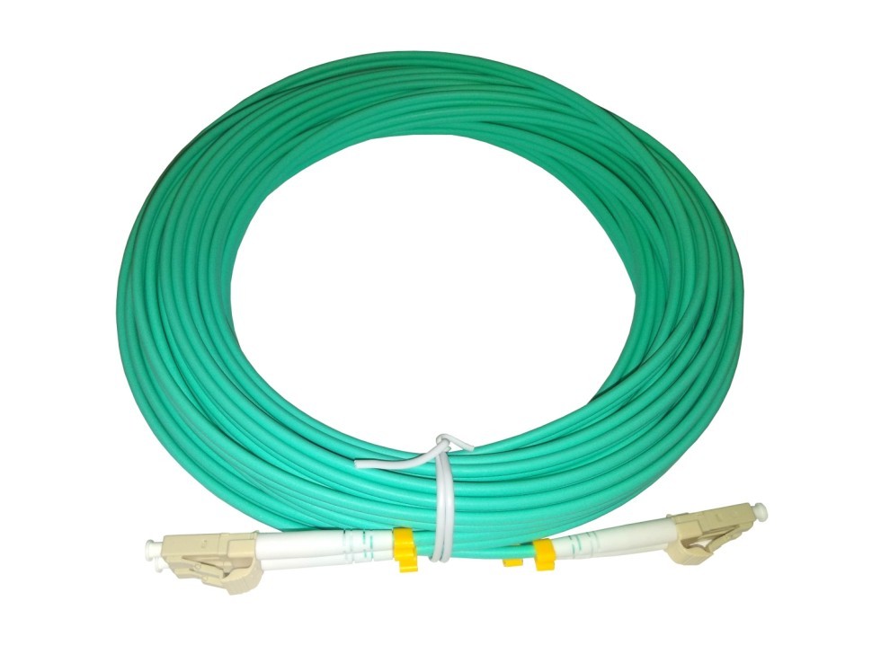 Патч-корд оптический соединительный LC-LC/UPC MM Duplex 3.0мм 50/125 OM3, LSZH