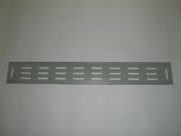 Кабельный органайзер 19", 18U, металлический, вертикального типа, серый "S"