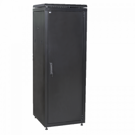  					ITK Шкаф сетевой 19 LINEA N 33U 600х600 мм металлическая передняя дверь черный				 