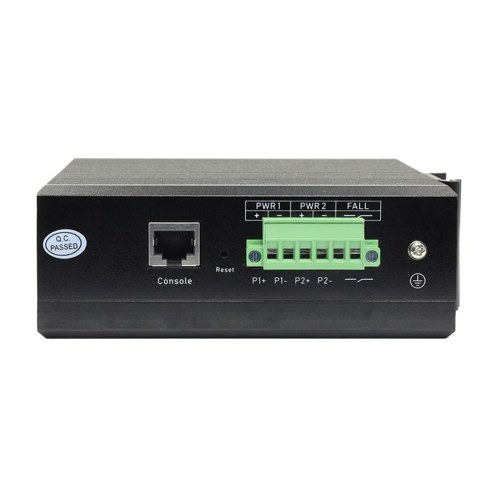 AN-SXGM10P8B - промышленный 10-портовый управляемый гигабитный L2+ коммутатор с HiPoE до 480Вт