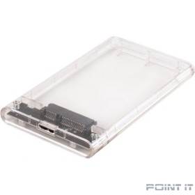 AgeStar 3UB2P4 (TRANSPARENCY)USB 3.0 Внешний корпус 2.5&amp;quot; SATAIII HDD/SSD  пластик, прозрачный {50}  (672691)(17312)