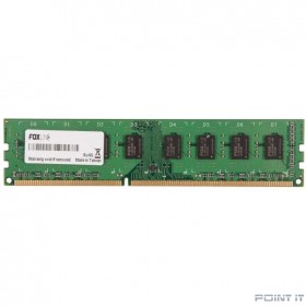 Foxline DDR3 8GB (PC3-12800) 1600MHz FL1600LE11/8 ECC CL11 1.35V