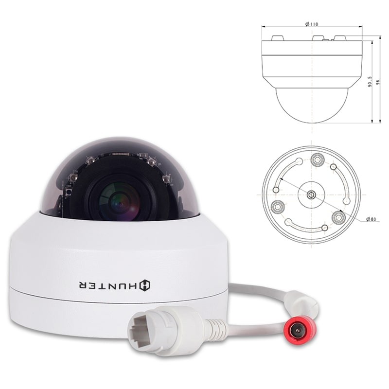 HN-IPZD307PX4e IP видеокамера 2Mp Hunter