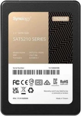 SSD жесткий диск SATA 2.5&quot; 1.92TB 6GB/S SAT5210-1920G SYNOLOGY