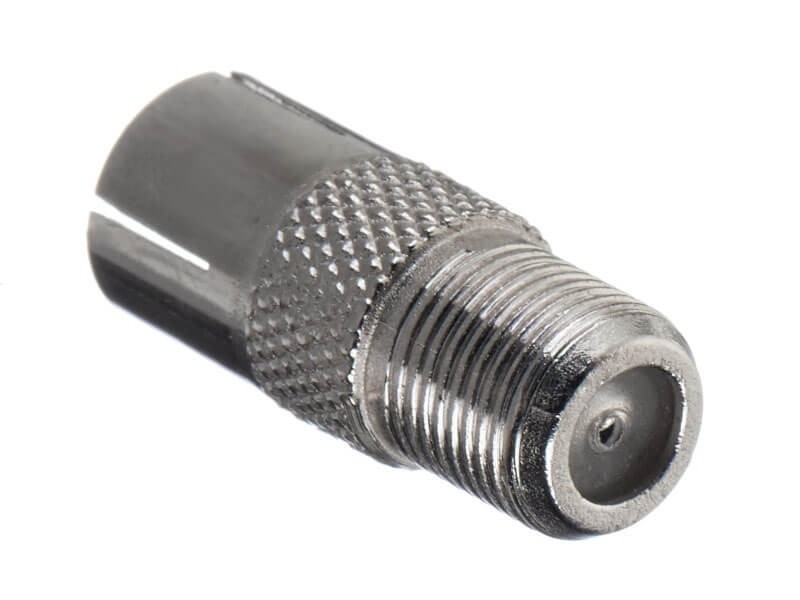 Переходник гнездо F - гнездо ТВ (цинк) (P108-59), NETKO Optima