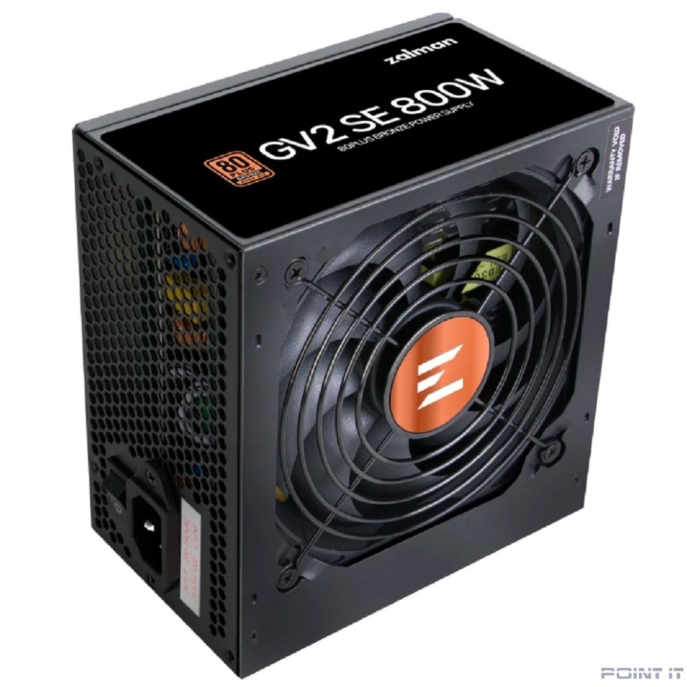 Zalman <GV2SE>  ZM800-GV2SE <800W, ATX12V v2.52, APFC, 12cm Fan, 80+ Bronze, Ret>
