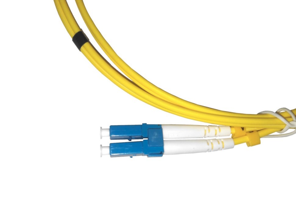 Патч-корд оптический соединительный LC-LC/UPC SM Duplex 3.0мм 9/125, LSZH