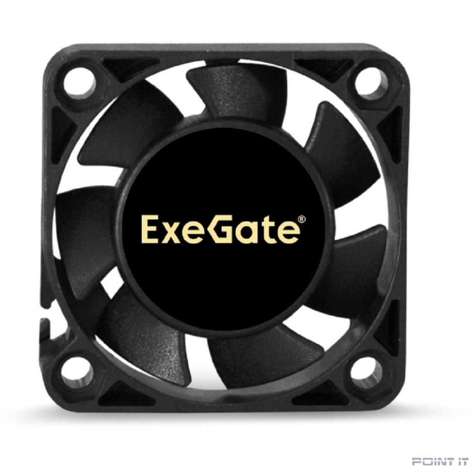Exegate EX166186RUS Вентилятор ExeGate Mirage-S 40x40x10 подшипник скольжения, 5500 RPM, 23dB, 3pin