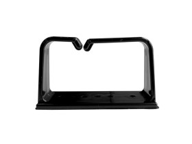 Кабельный органайзер кольцевой, 1 пластик. кольцо, черный 5шт