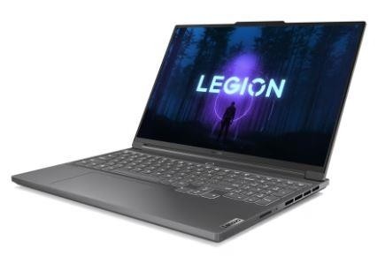 Ноутбук LENOVO Legion 7 Slim 16IRH8 16" 2560x1600/Intel Core i9-13900H/RAM 32Гб/SSD 1Тб/RTX 4070 8Гб/ENG|RUS/DOS серый 2 кг 82Y3005XPS