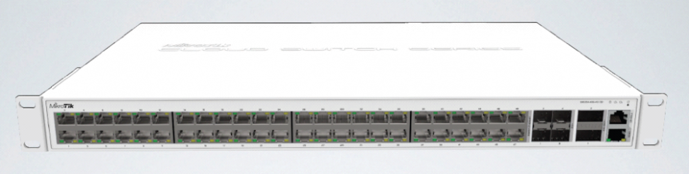 PoE коммутатор MikroTik CRS354-48P-4S+2Q+RM