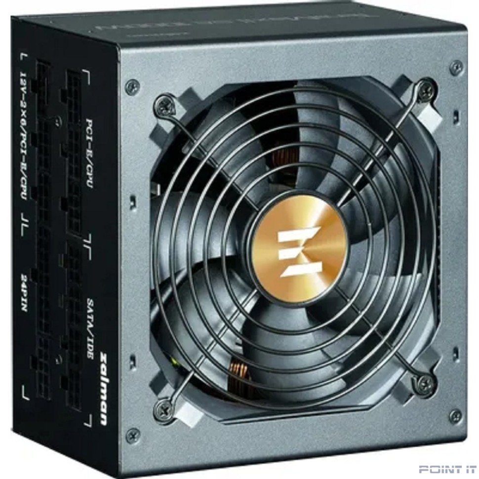 Zalman <TMX2SE> ZM1000-TMX2SE  <1000W, PCIe 5.1, ATX v3.1, 12cm Fan, FCM, 80+ GOLD, Retail>
