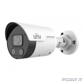 Uniview IPC2122LE-ADF40KMC-WL-RU Видеокамера IP цилиндрическая, 1/2.8&quot; 2 Мп КМОП @ 30 к/с, ColorHunter, ИК-подсветка и подсветка видимого спектра до 30м., EasyStar 0.003 Лк @F1.6, объектив 4.0 мм, WDR