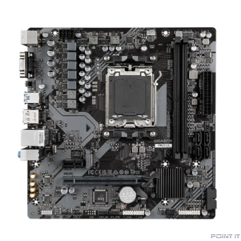 Gigabyte B650M S2H {SocketAM5, AMD B650, mATX, Ret}