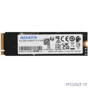 SSD жесткий диск M.2 2280 512GB ALEG-710-512GCS ADATA