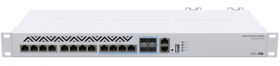 Коммутатор MikroTik CRS312-4C+8XG-RM