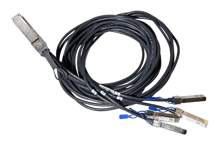 Кабель прямого подключения QSFP56 200G to 4× 50G MikroTik DQ+BC0003-DS+