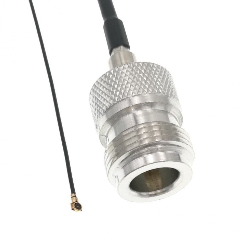 Адаптер для модема (пигтейл) IPEX4(MHF4)-N(female) кабель RF0,81 25см.