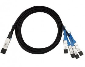 Кабель DAC QSFP28/4XSFP28 3M QSFP28-4XSFP28-DAC-3M LR-LINK