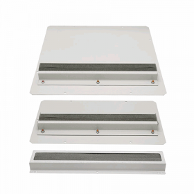  					Заглушка с губчатым вводом для отверстий A (380x380 мм) в плите или крыше, к напольным шкафам, SZB-IT, 420x420 мм, металлическа				 