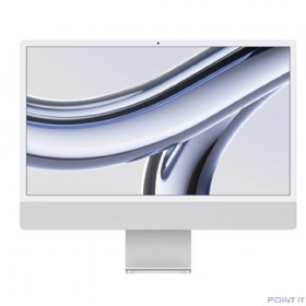 Apple iMac 24 2023 [Z19E0001L] (КЛАВ.РУС.ГРАВ.) Silver 24&quot; Retina 4.5K {Apple M3 8C CPU 10C GPU/16GB/1TB SSD/Ethernet/без переходника на EU арт.11007065}