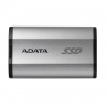 Внешний тверд. накопитель ADATA SD810 4TB USB 3.2 Скорость записи 2000 Мб/сек. Скорость чтения 2000 Мб/сек. 1,8" SD810-4000G-CSG