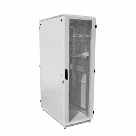  								Шкаф серверный напольный 42U (800 × 1000) дверь перфорированная, задние двойные перф.							