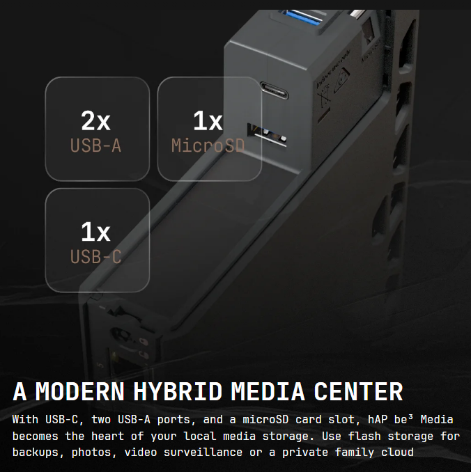 Беспроводная точка доступа MikroTik hAP be³ Media